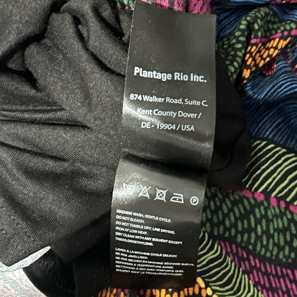 Farm Rio Dotted Macaws Lenzing Ecovero Viscose Tropical Dress, Dotted Macaws S - Picture 10 of 10